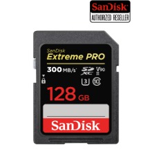 샌디스크 Extreme PRO SD Card (V90, 300MB/s) 128GB